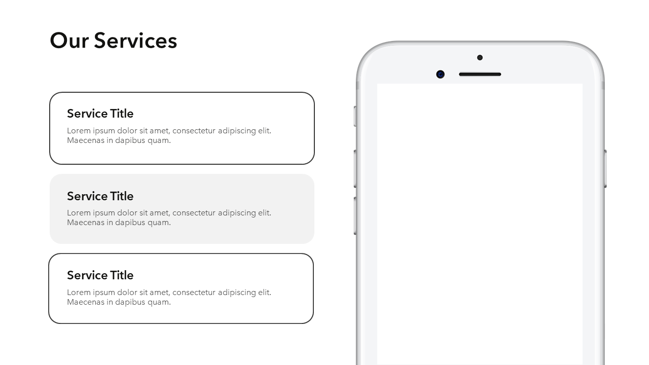 Services Presentation Template