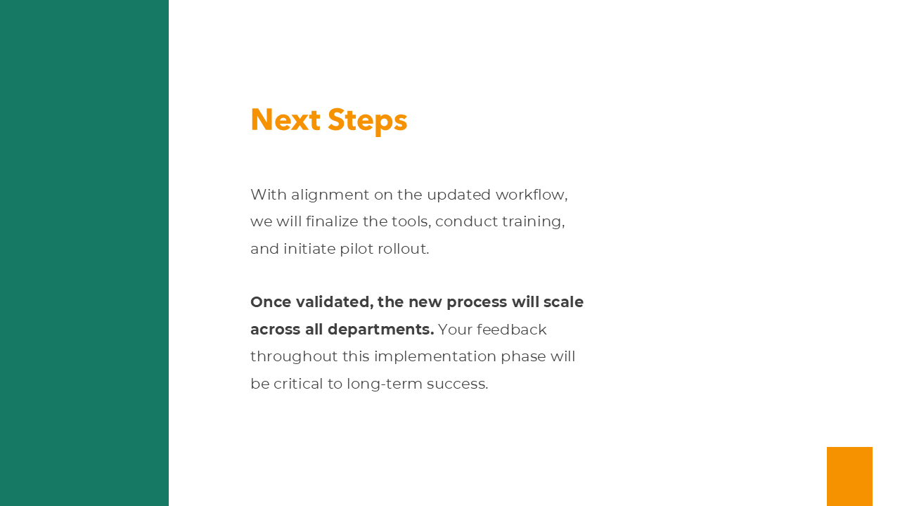 Process Improvement Template