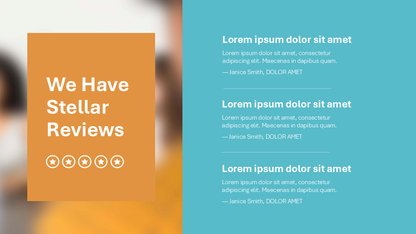 Turquoise Presentation