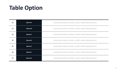 Minimalist Report Template