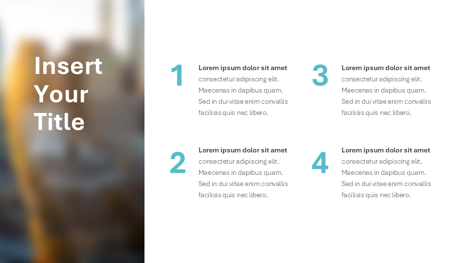 Turquoise Presentation