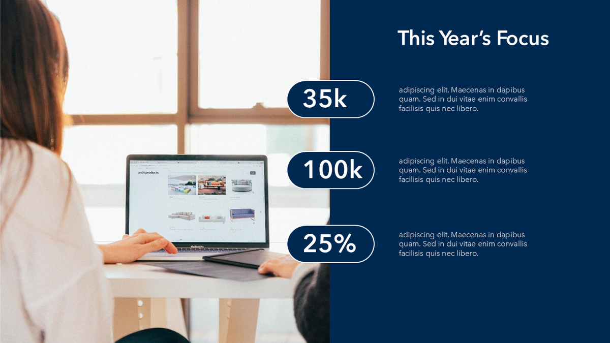 Professional Blue Corporate Presentation Template