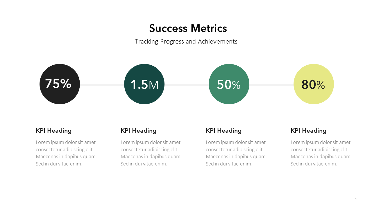 Consulting slide deck template