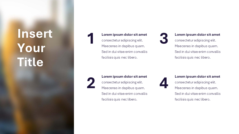 Navy Blue PowerPoint Template