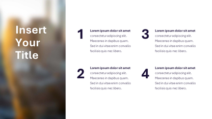 Navy Blue PowerPoint Template