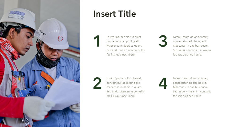 Construction Presentation Template