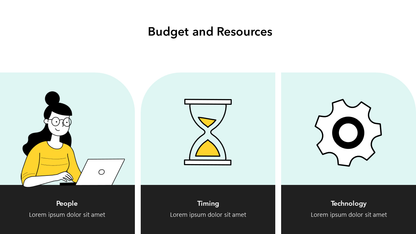 Consulting slide deck template