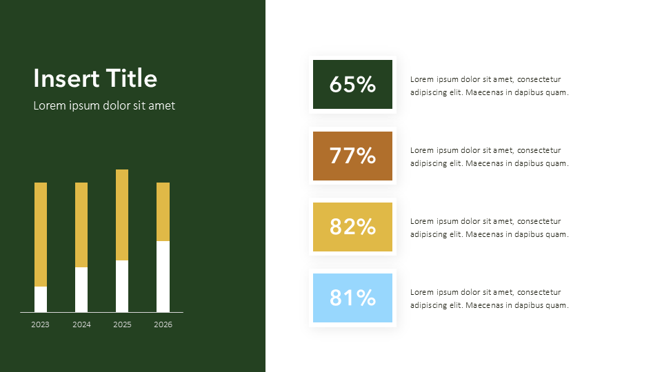 Corporate Presentation Template (Dark Green)