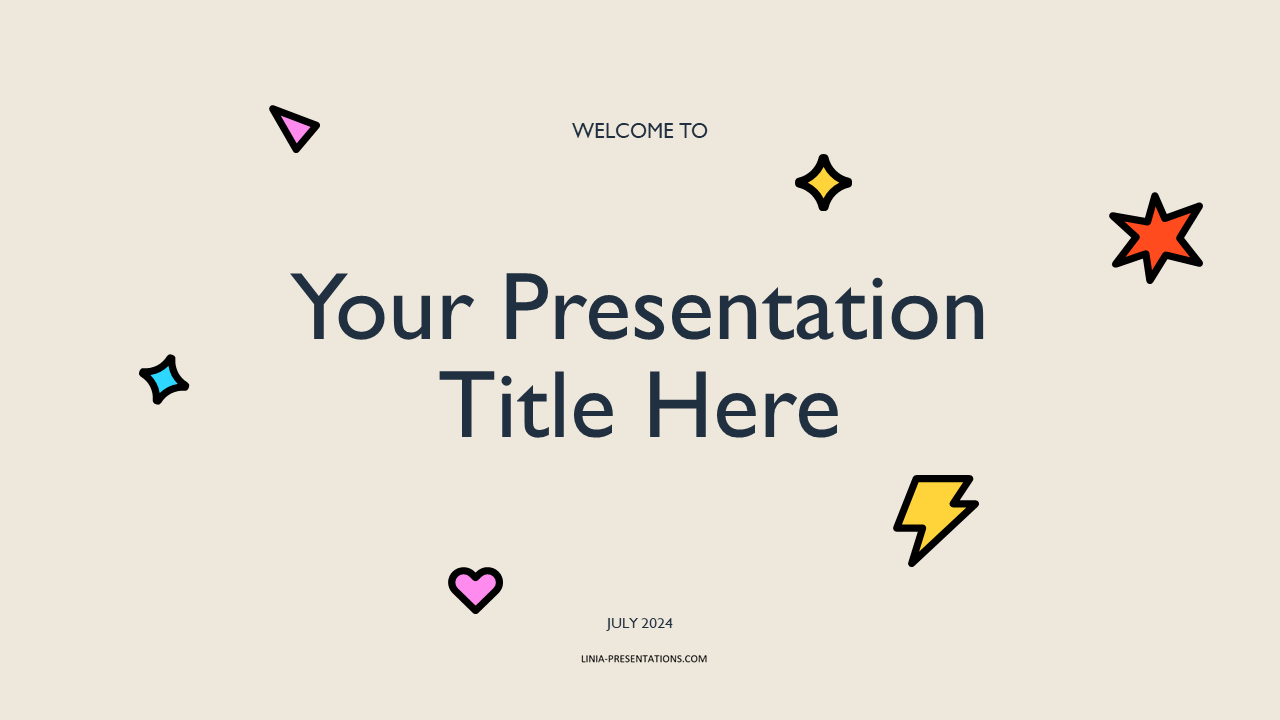 90s PowerPoint Template