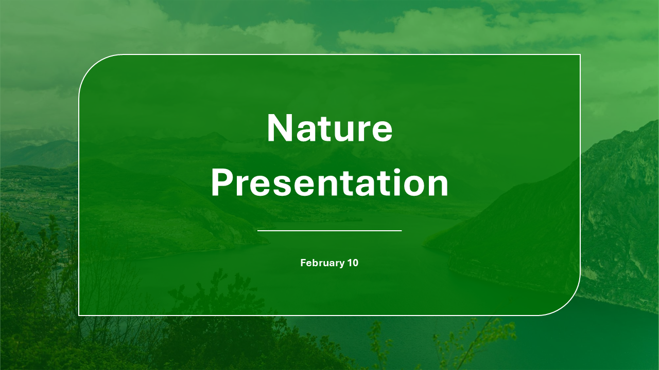 Nature PowerPoint Template