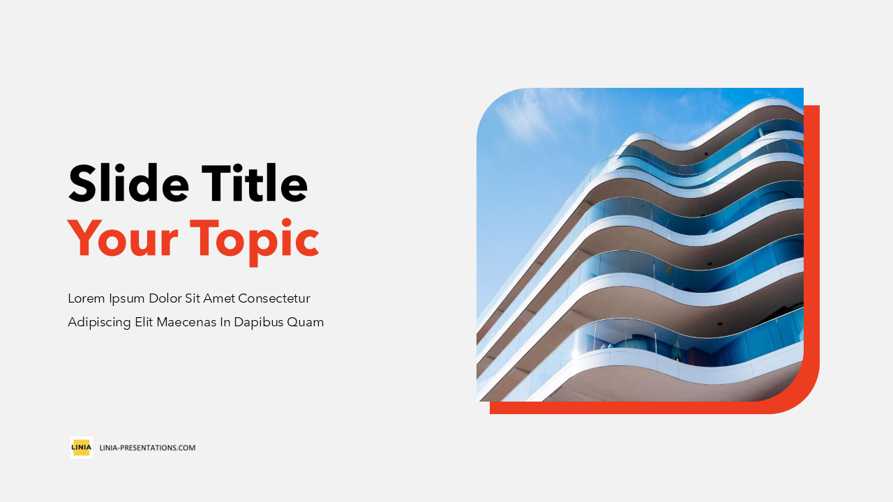 PPT Title Slide with Image
