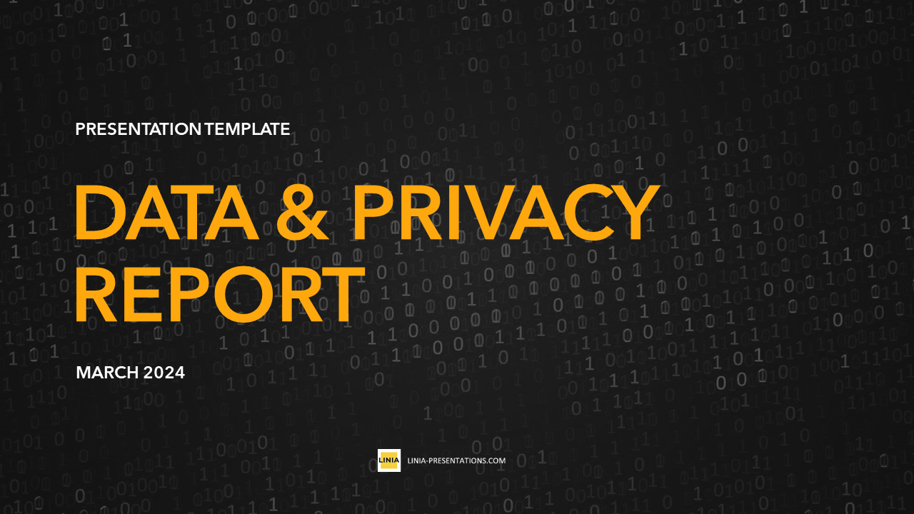 Data and Privacy Report PPT Template