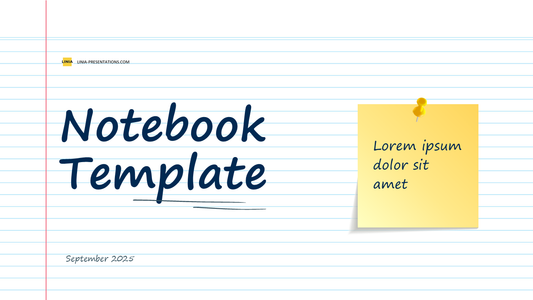 Notebook PPT Template