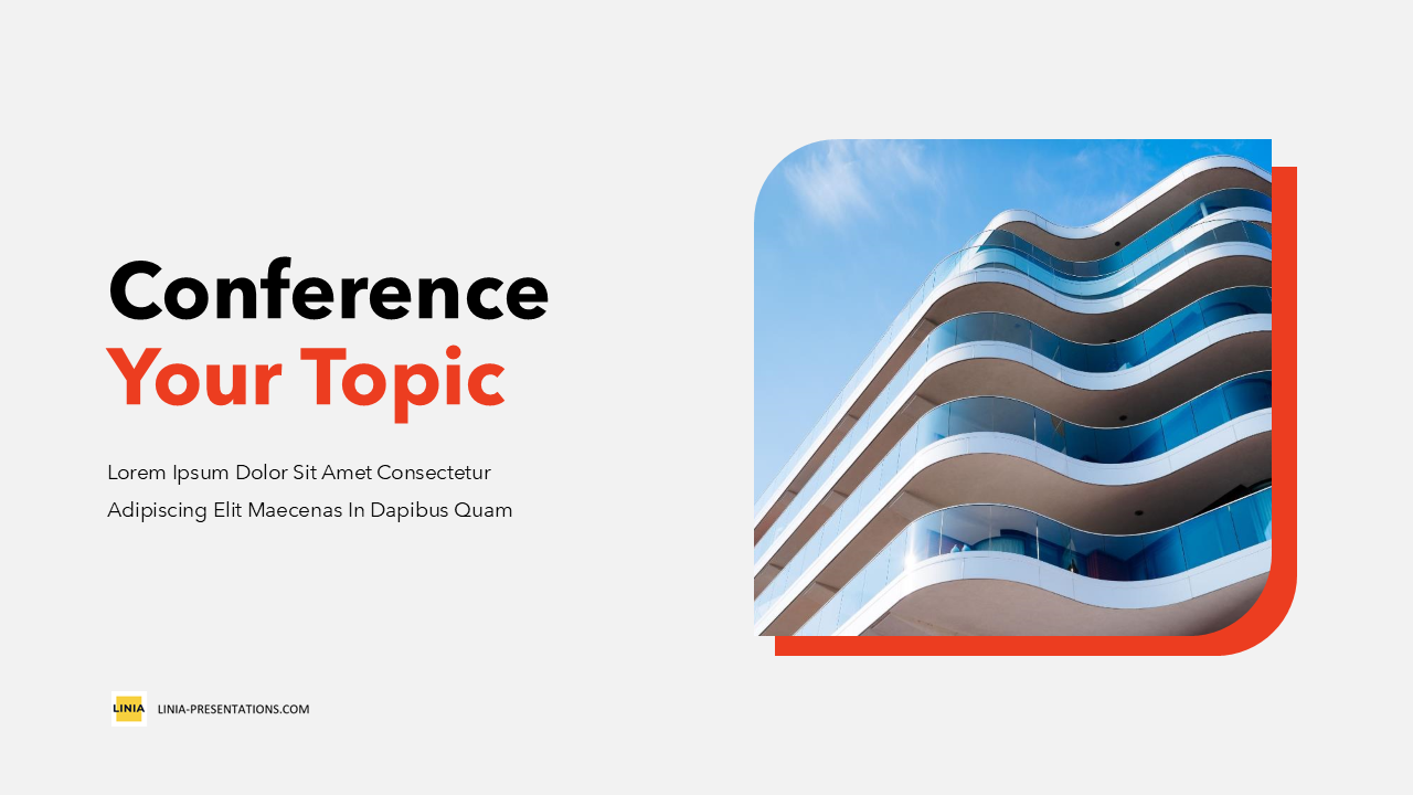 Conference Presentation Template