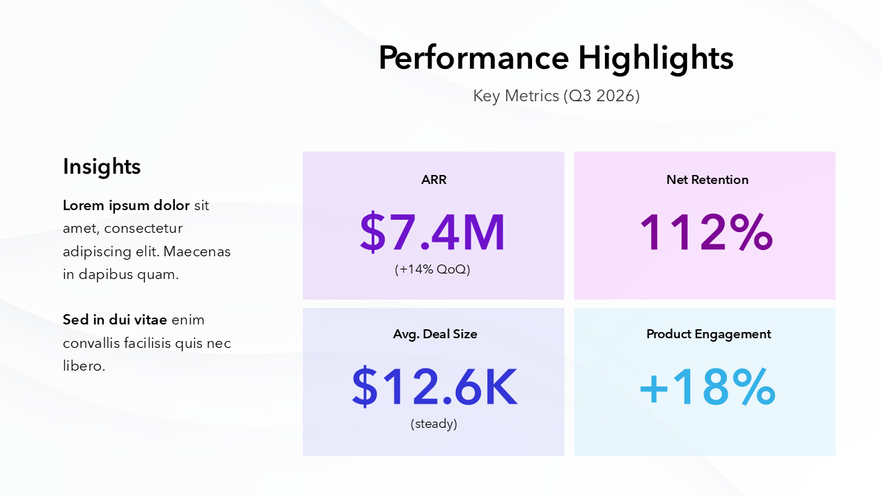 Executive Summary PowerPoint Template