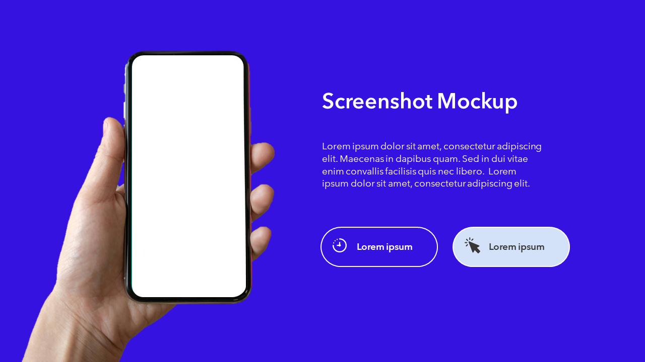 Slide with Phone Image | PPT or Google Slides