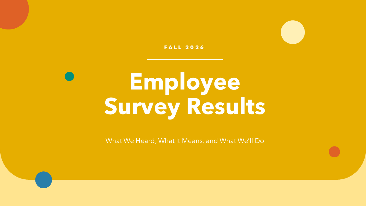 Employee Survey Results Presentation