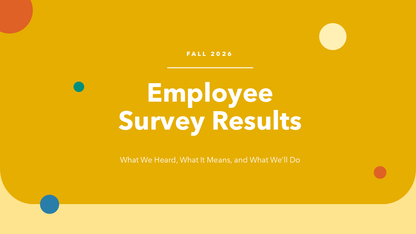 Employee Survey Results Presentation