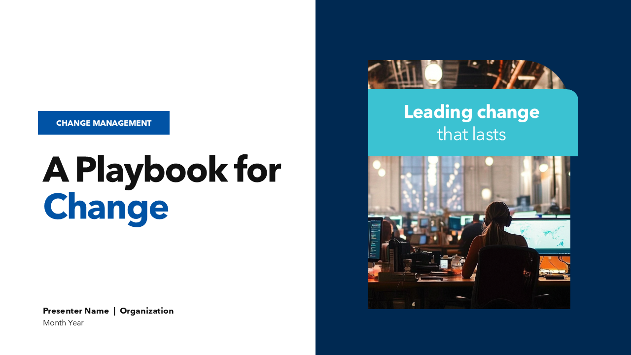 Change Management PPT | PowerPoint Template