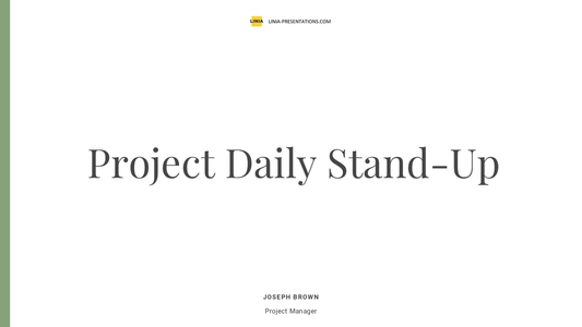 Daily Stand-Up Meeting Template