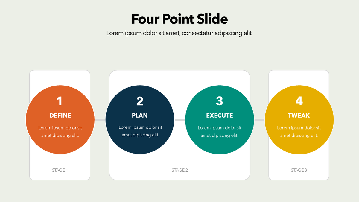 Slide Loop 4 Step 4 Step Slide | Linia Presentations