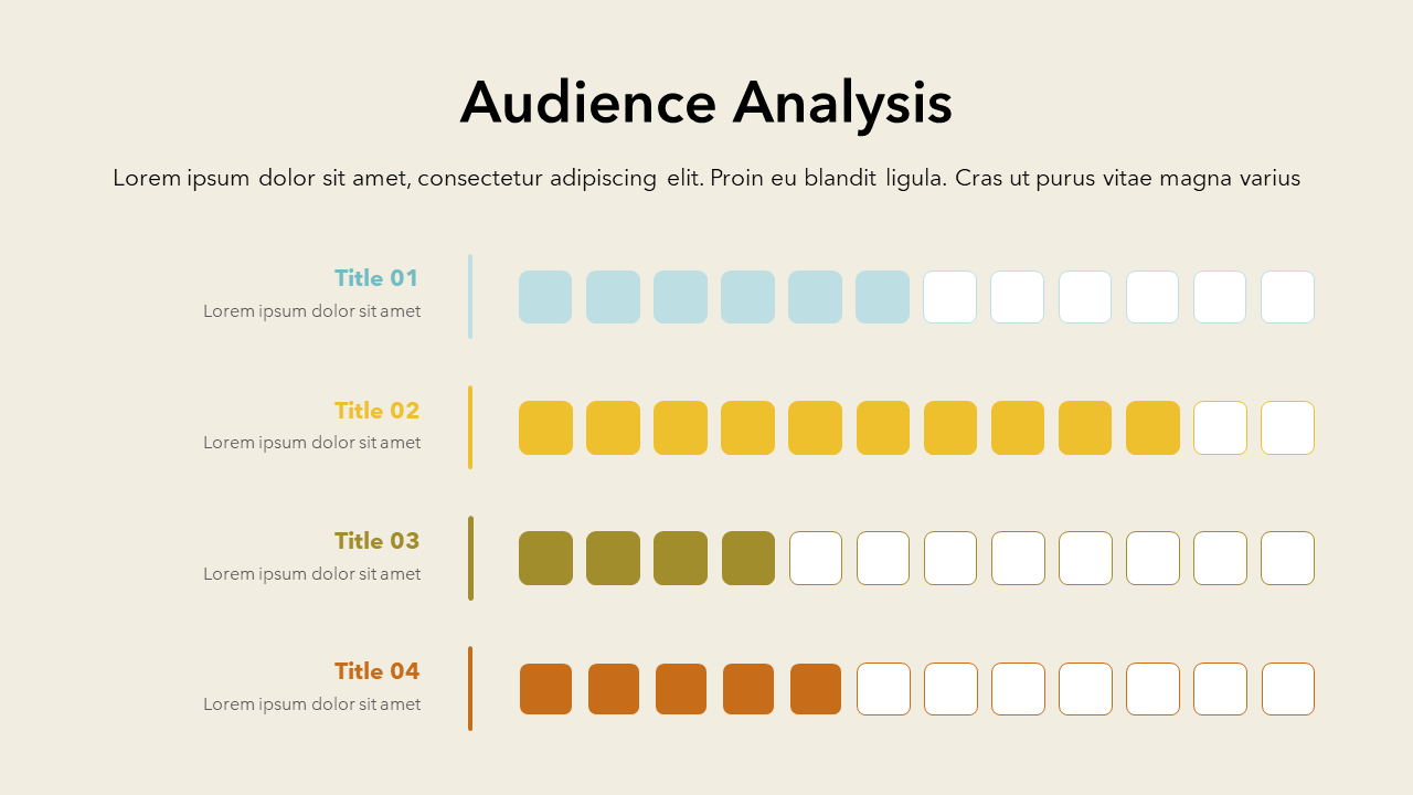 Audience Slide Template