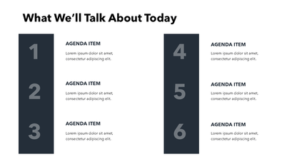 Agenda Template PowerPoint