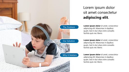 Problem and Solution Slide