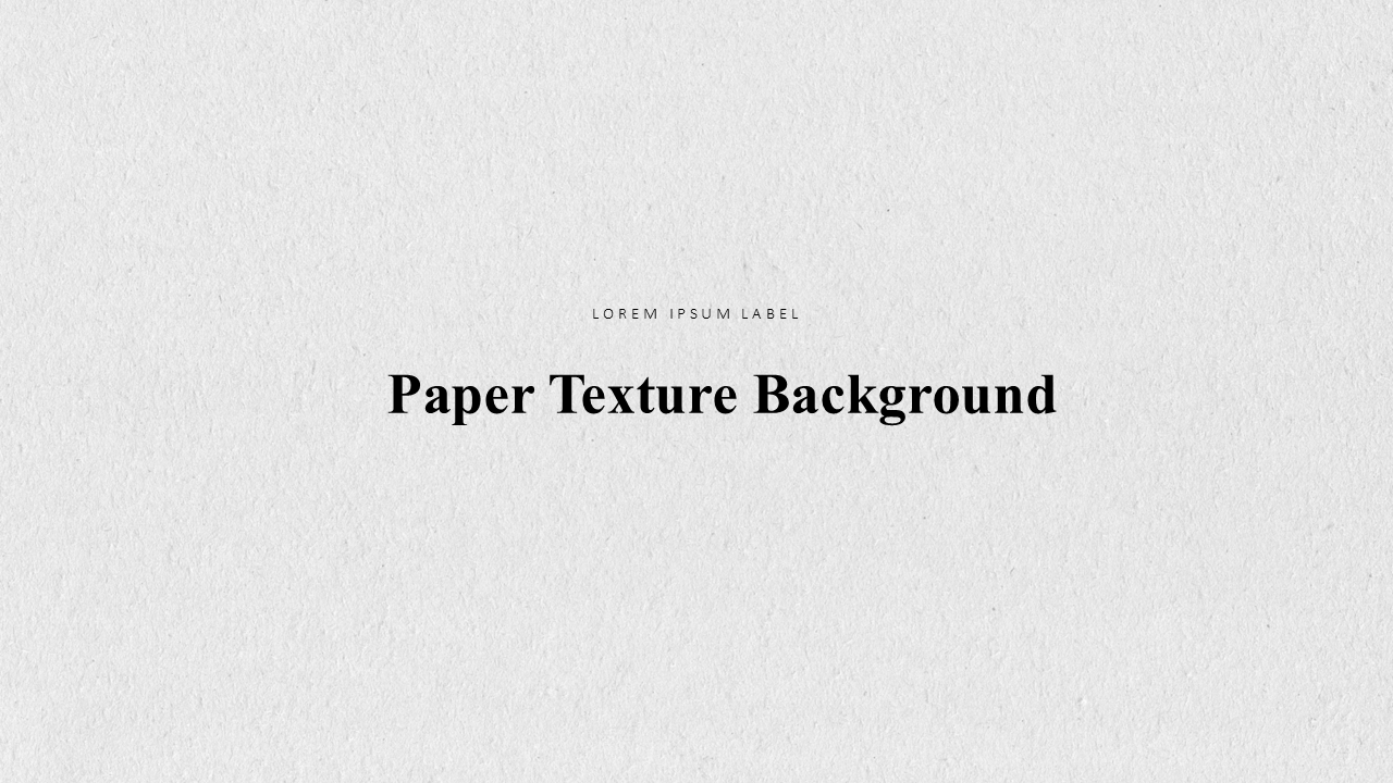 Paper Background Presentation