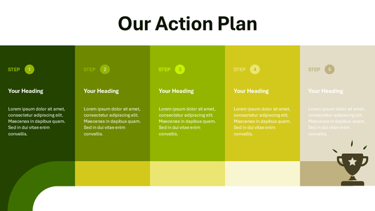 PowerPoint Action Plan Template