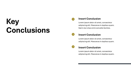 Presentation Conclusion Slide