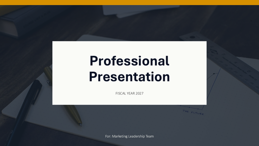 Business PowerPoint Title Slide