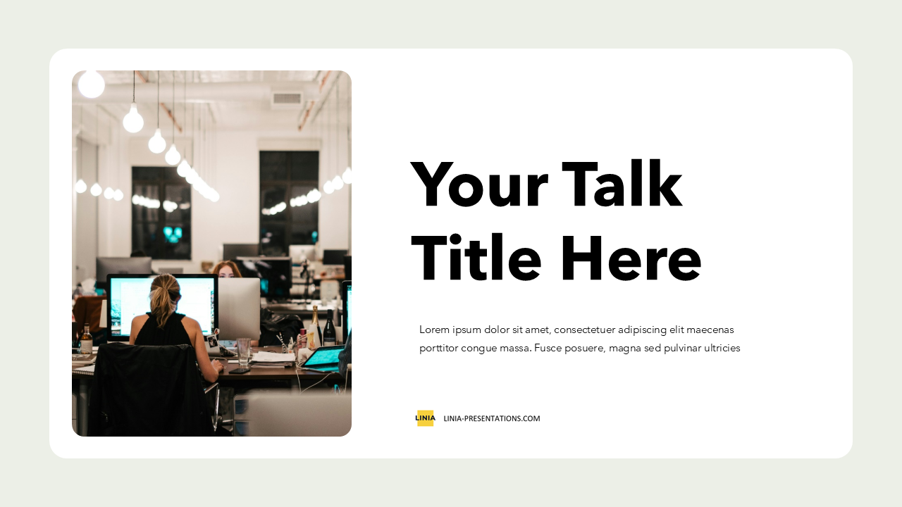 Animated PowerPoint Template