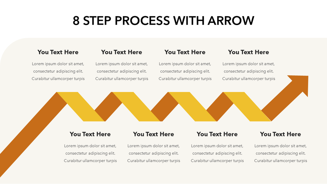 8 Step Process Slide | PPT | Google Slides