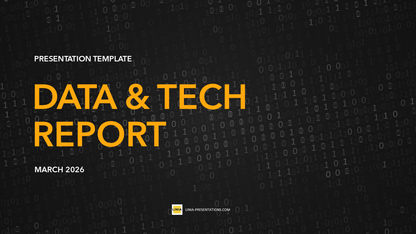 Data & Tech PowerPoint Presentation Template