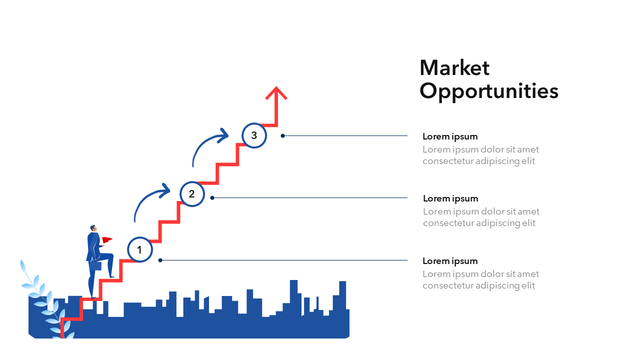 Business Illustrations Slide Template