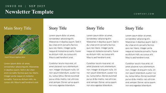 Newsletter Slide