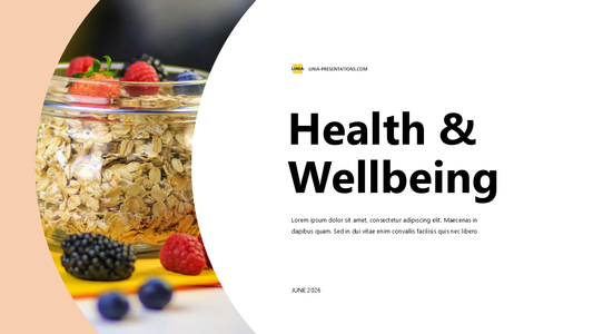 Health and Wellbeing Presentation