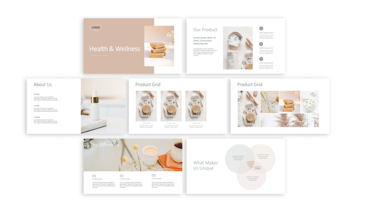 Beauty Products PPT Template