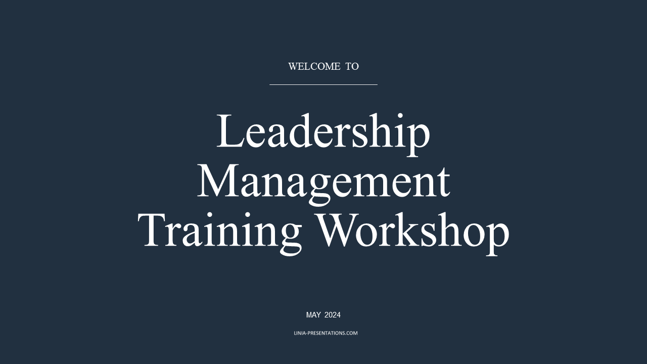 Management Training PowerPoint