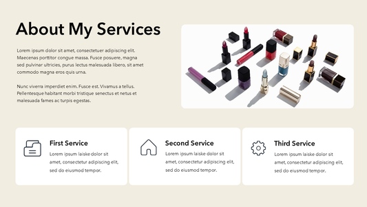 My Services PPT Slide