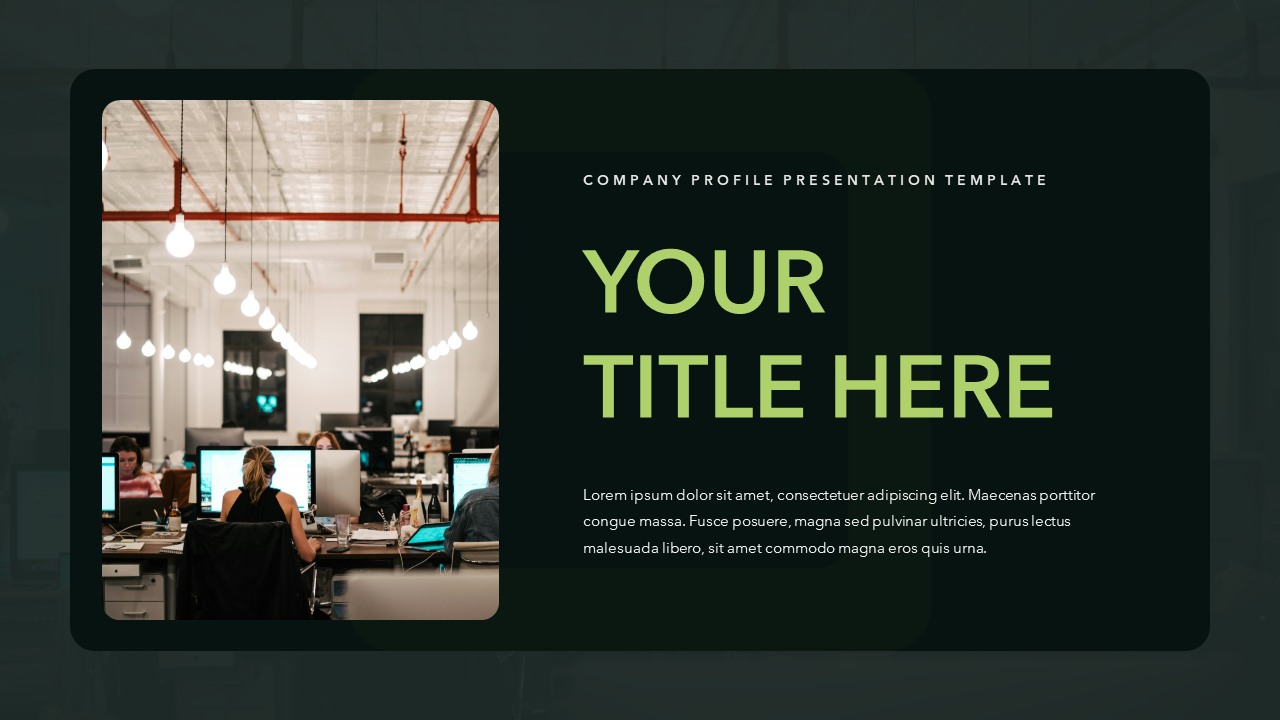 Elegant Powerpoint Template