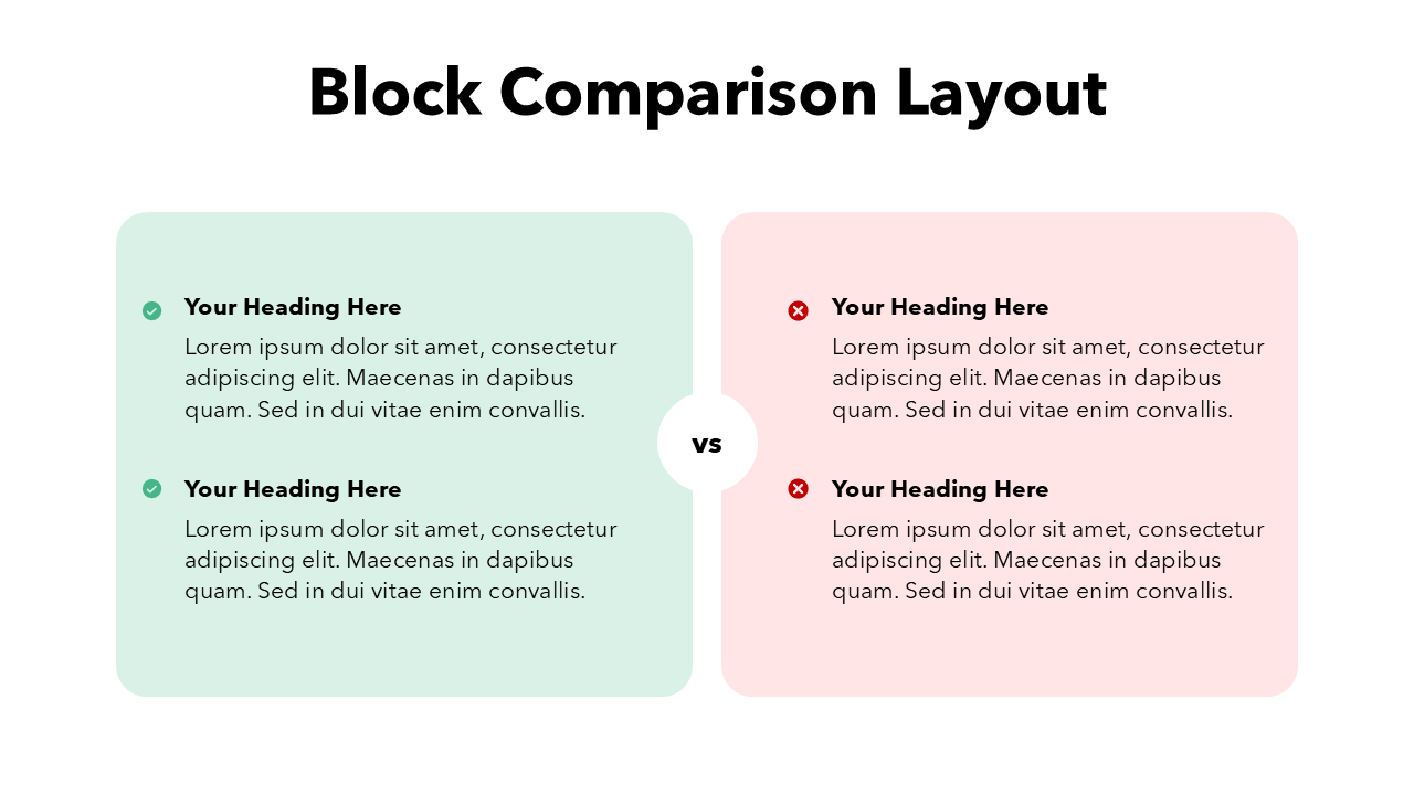 Comparison Slide