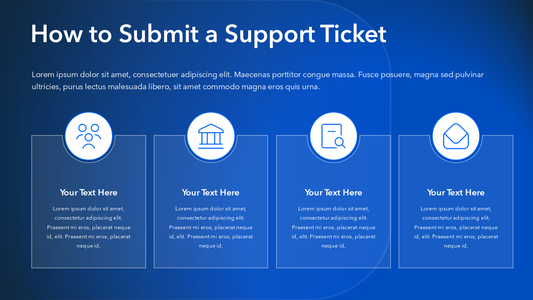 How To Submit a Support Ticket