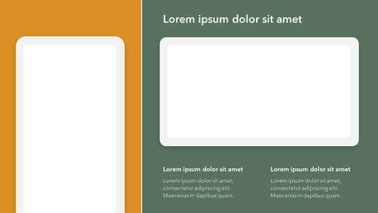 Modern Screenshot Mockups - Slide Template