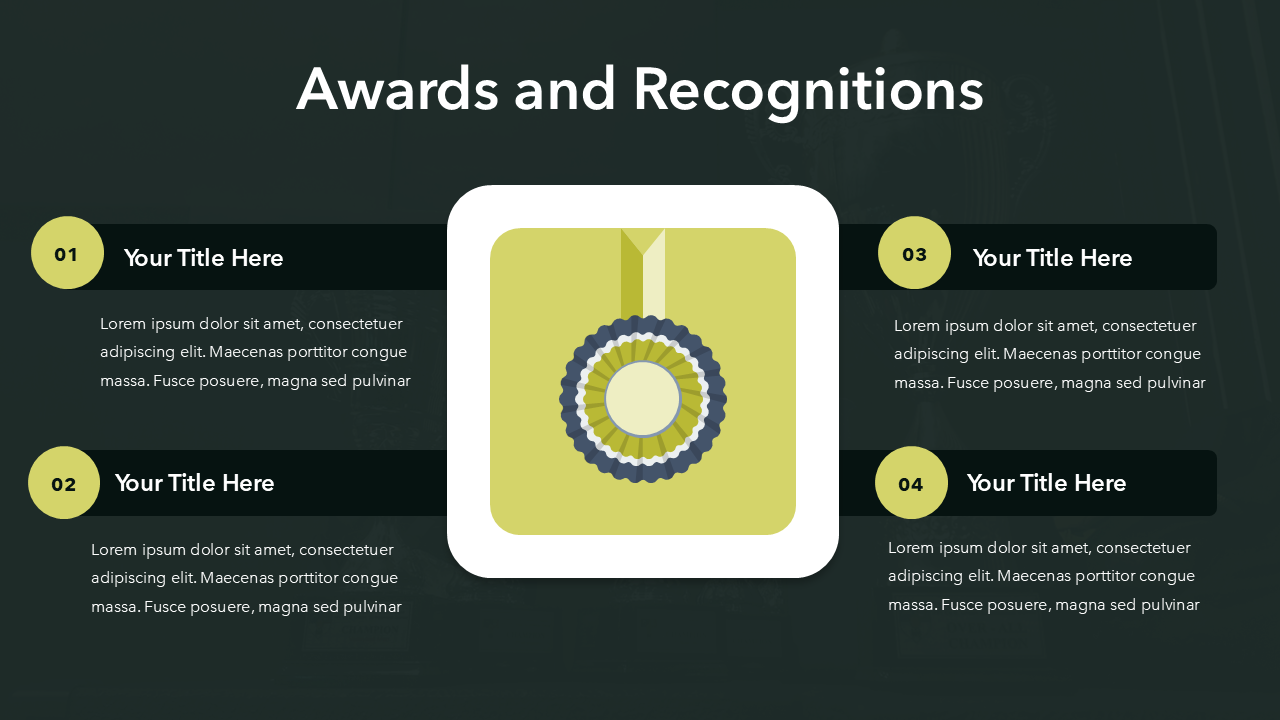 Recognition Slide