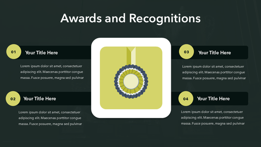 Recognition Slide
