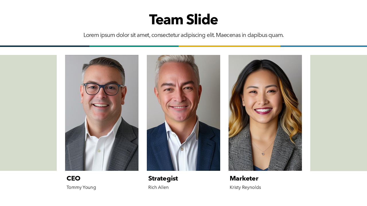 Leadership Team Slide