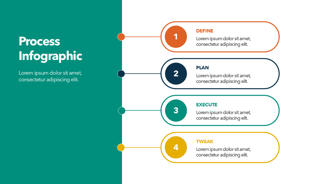 4 Points PowerPoint Templates