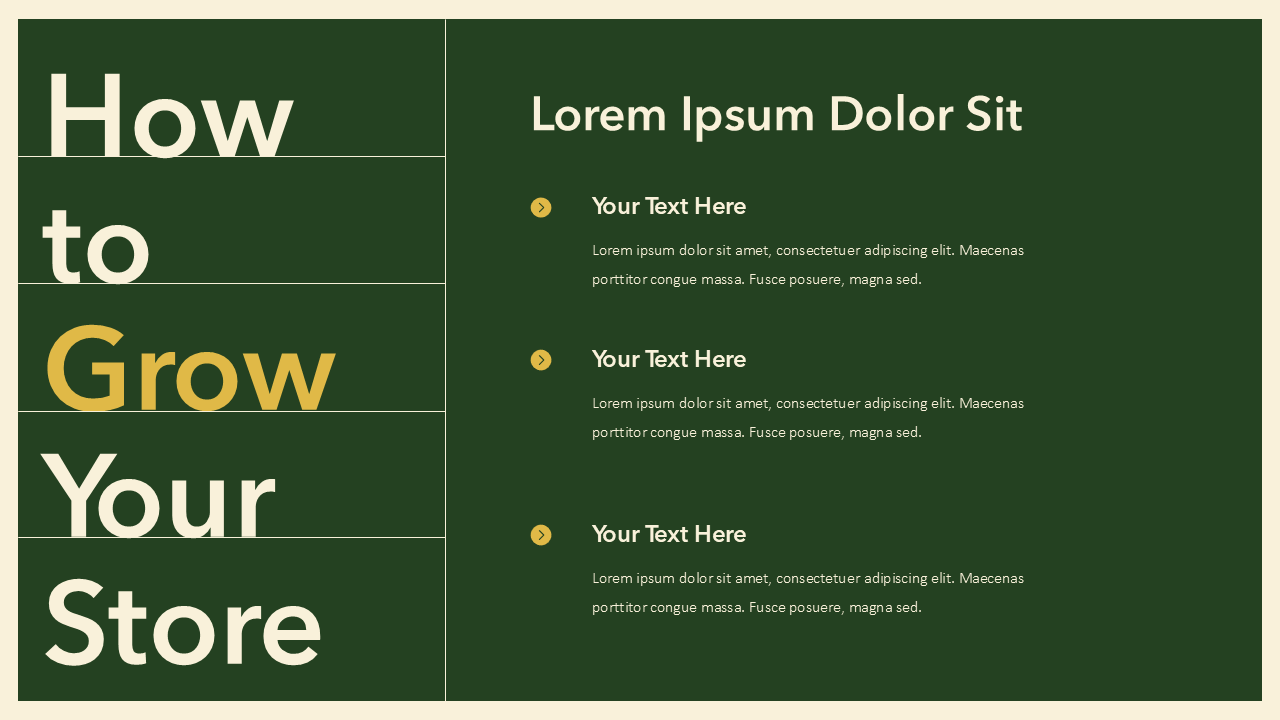 How to Grow Slide | PowerPoint | Google Slides